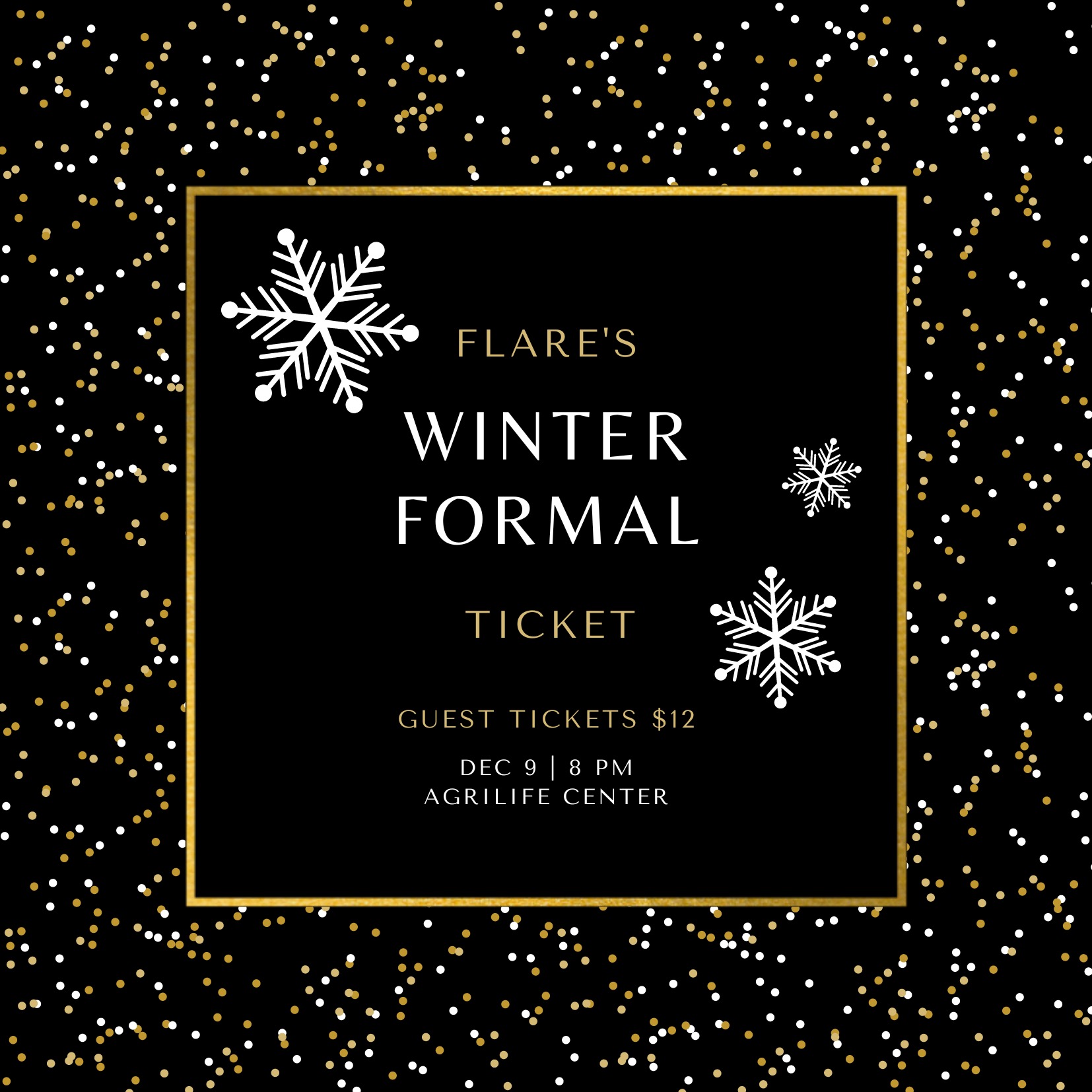 FLARE Winter Formal Guest Ticket